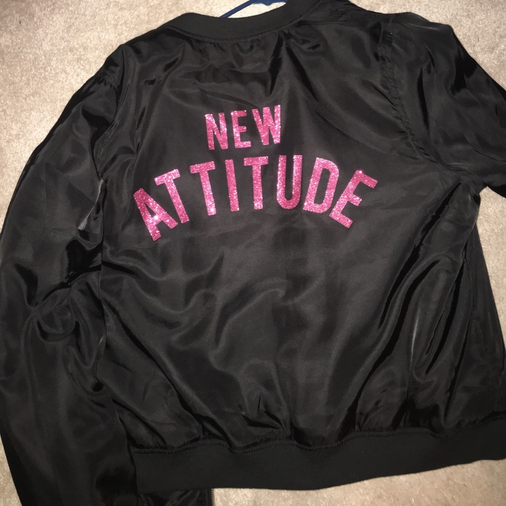 Black Bomber Jacket